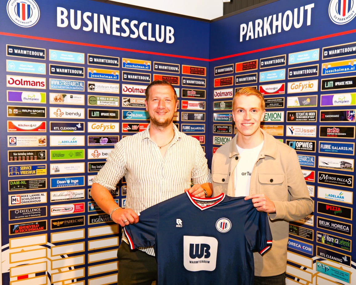 sv Parkhout kondigt met trots de komst aan van Kevin Jupijn