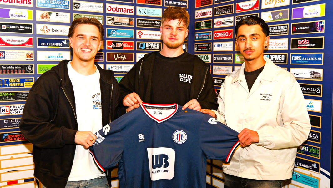 Drie talenten uit eigen huis sluiten aan bij Heren 1
