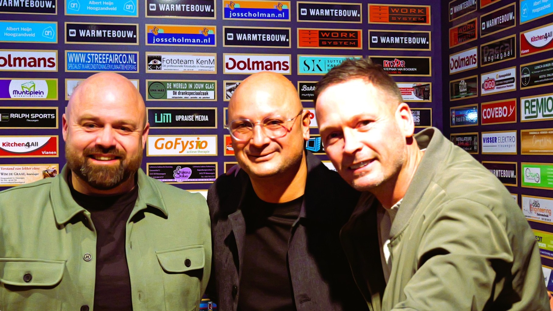 Contract ondertekening technische staf heren 1 seizoen 2026-2027