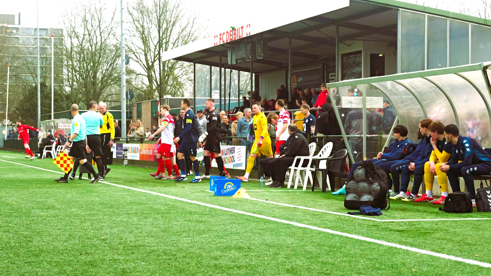 Prima teamprestatie heren 1, gelijkspel tegen FC de Bilt