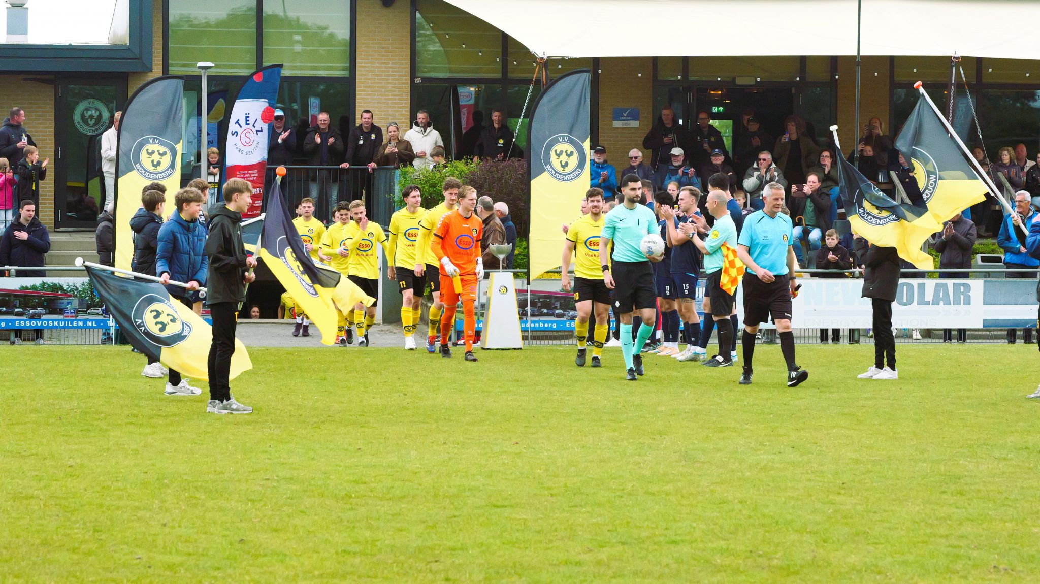 sv Parkhout speelt gelijk in Woudenberg, en is vrij van degradatiezorgen.