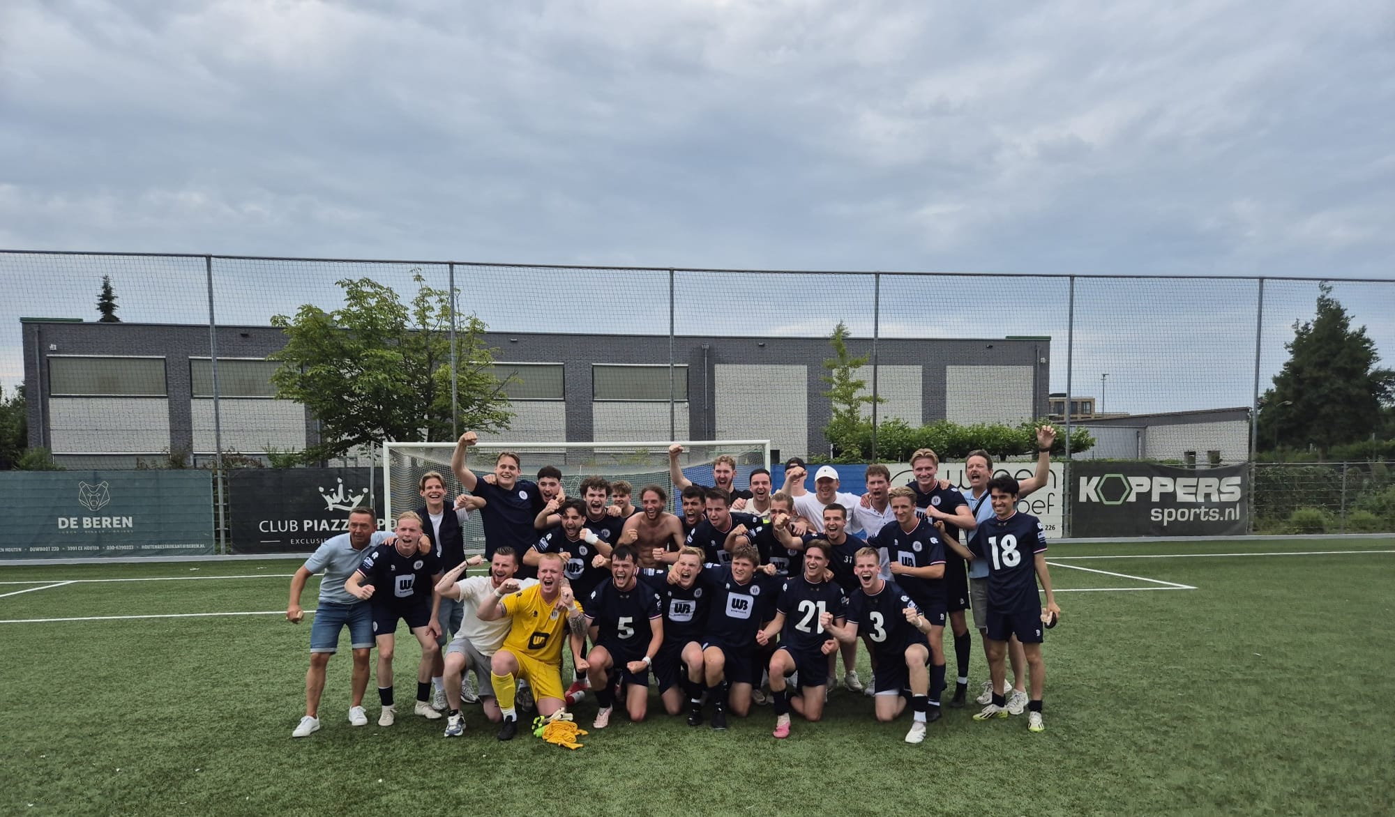 Heren 2 van SV Parkhout heeft promotie afgedwongen