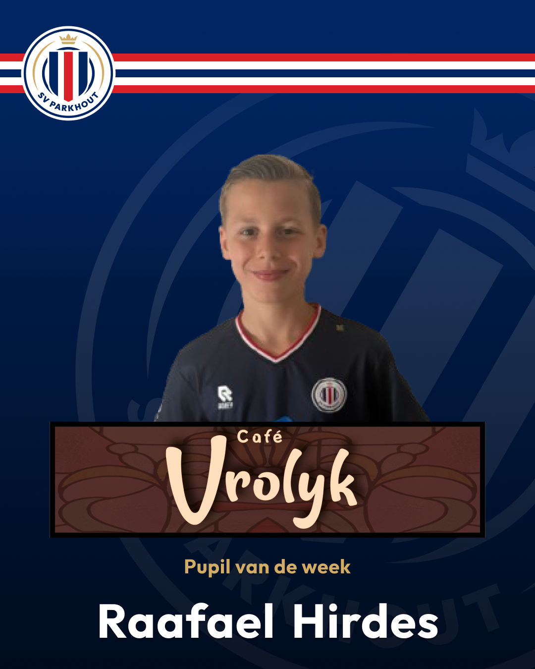 &quote;Eetcafé Vrolijk&quote; pupil van de week: Raafael Hirdes