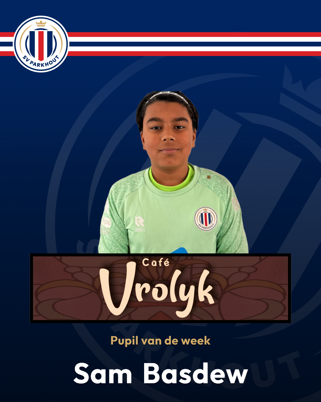 &quote;Eetcafé Vrolijk&quote; pupil van de week: Sam Basdew