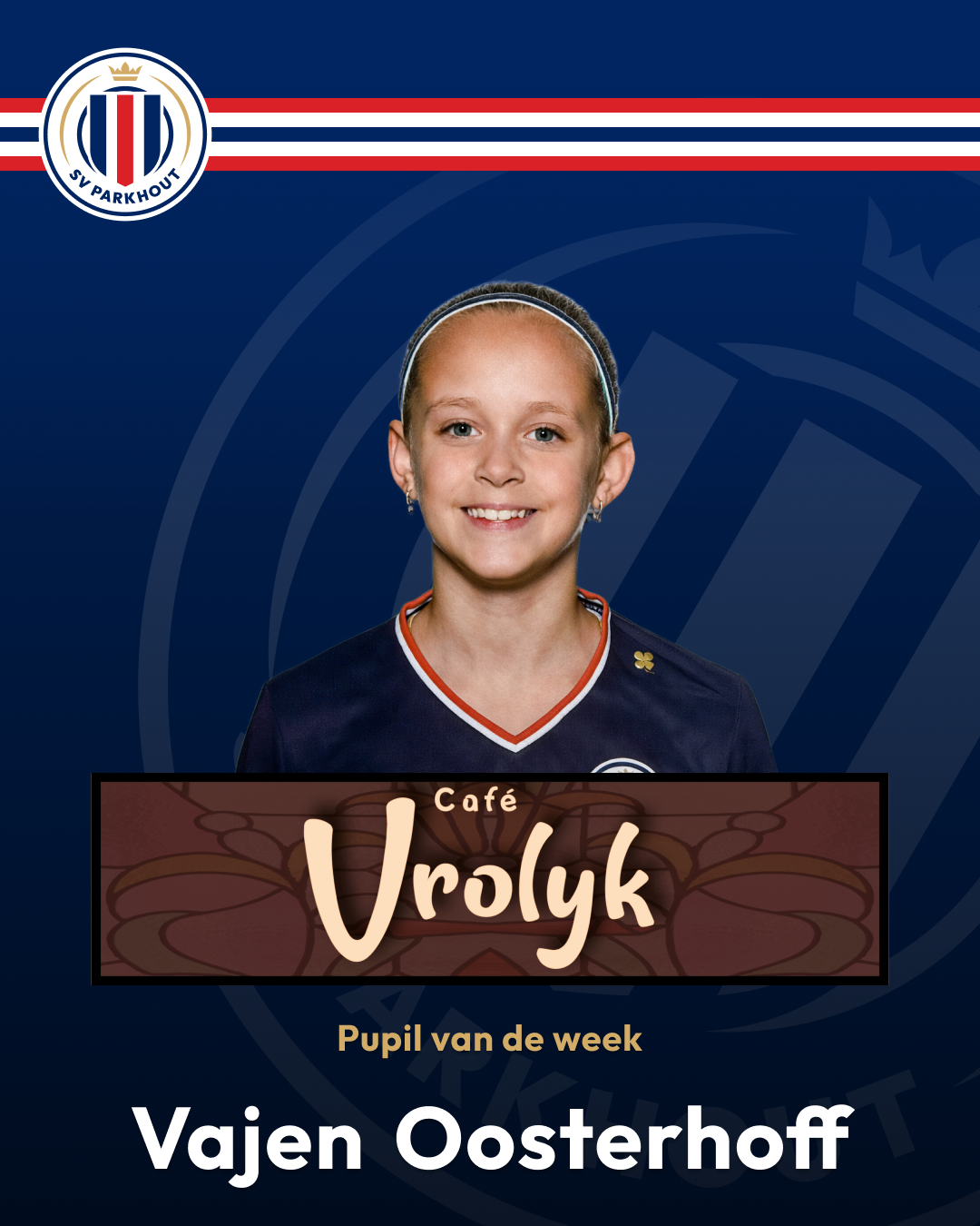 &quote;Eetcafé Vrolijk&quote; pupil van de week: Vajen Oosterhoff