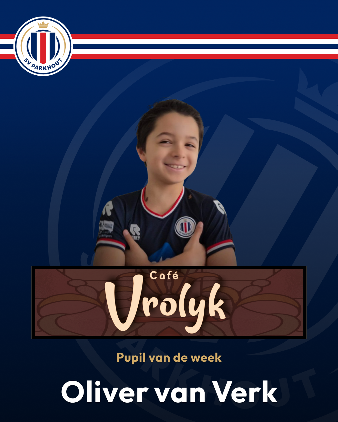 &quote;Eetcafé Vrolijk&quote; pupil van de week: Oliver van Verk