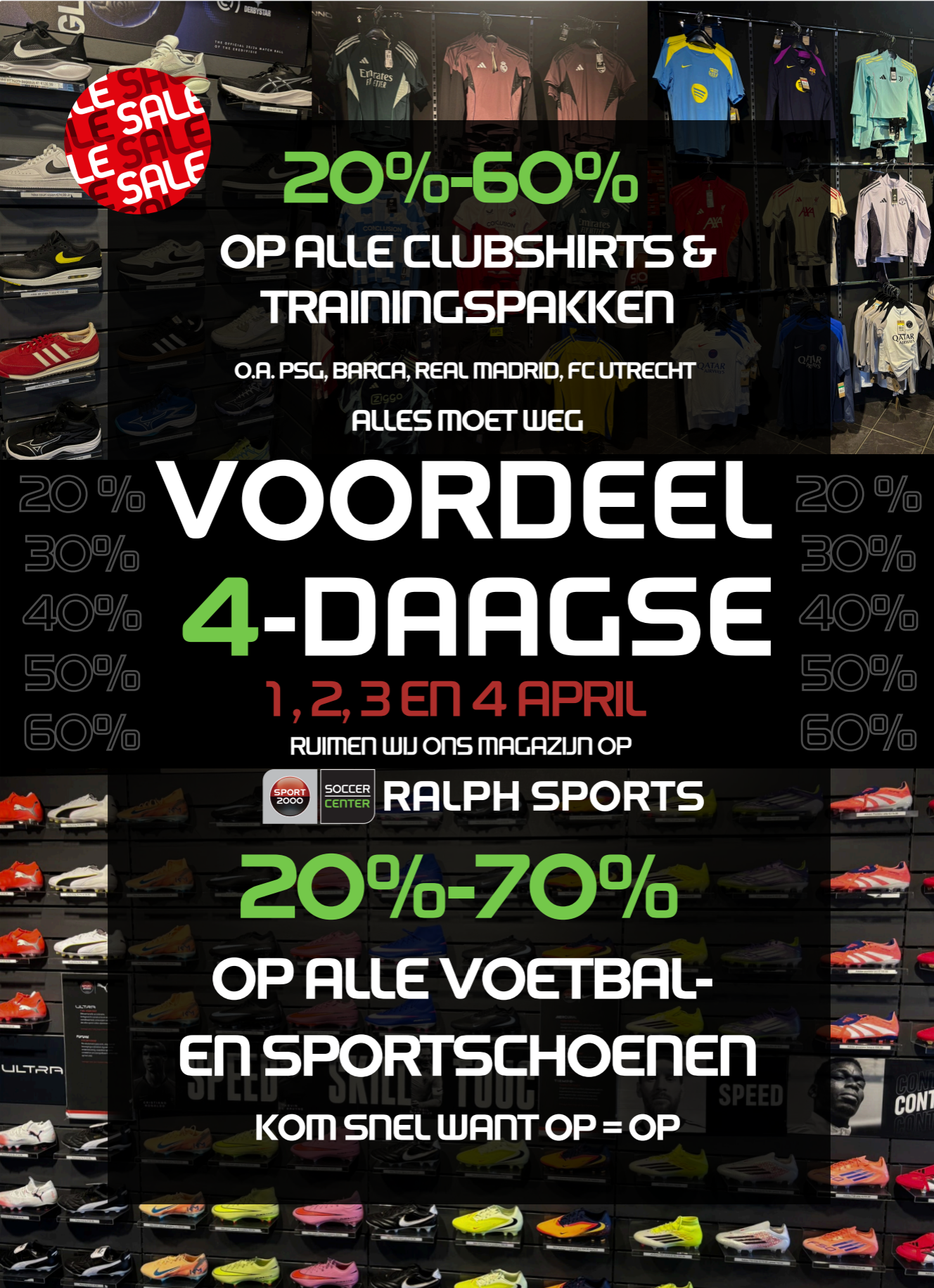 Voordeel4daagse van Ralph Sports