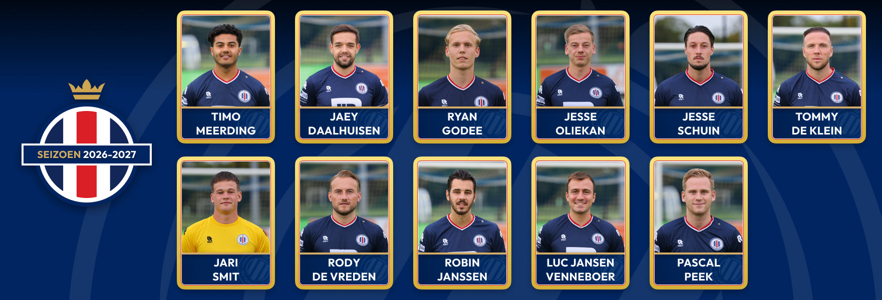 Meerdere spelers van het eerste verlengen bij sv Parkhout